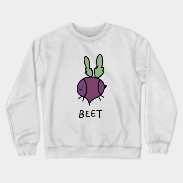 Beet Crewneck Sweatshirt by bathbunny